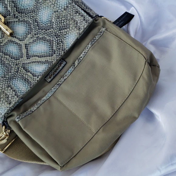 GILI Green Blue Snakeskin Handbag!! - Picture 10 of 15